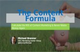 The Content Formula - How To Calculate the ROI of Content Marketing