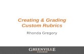 #D2LIgnite 2013 Illinois - Creating & Grading Custom Rubrics - Rhonda Gregory