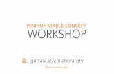 CDI Founder Workshop Session 8 - Minimum Viable Concept