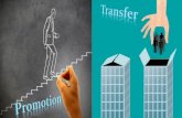 Transfer and promotion