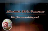 Affordable SEO In Vancouver