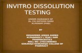 In vitro Dissolution Testing Models