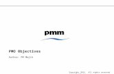PMO OBjectives - a quick guide