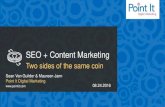 [Webinar] SEO + Content Marketing
