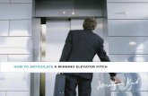 How to Articulate a Winning Elevator Pitch