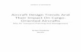 Aircraft design trends and their impact on air cargo oriented aircrafts