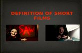 Definition of short films