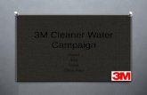 3M Cleaner Water Campaign