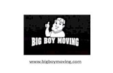 Moving and storage services   bigboymoving