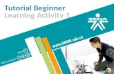 Beginner Learning Activity 1