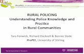 Rural policing presentation