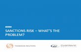 AML Webinar: Sanctions risk - What's the problem?