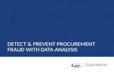 Detect and Prevent Procurement Fraud with Data Analysis