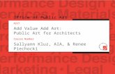 Add Art, Add Value: Public Art for Architects