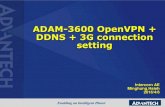[Advantech] ADAM-3600 open vpn setting Tutorial step by step