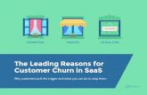 The Leading Reasons for Customer Churn in SaaS