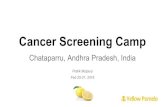 Yellow Pomelo Cancer Screening Camp