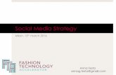 How to build a Social Media Strategy for fashion startup