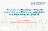 Analysis and Mapping of Impacts under Climate Change for Adaptation and Food Security (AMICAF)