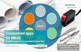 Customized apps for MBSE: deskill the expertise, encapsulate the know-how