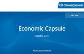 Economic Capsule - October 2016