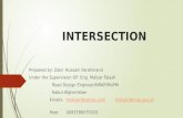 Intersection in roads by malyar talash