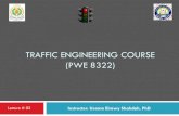 Lecture 03 Intersection Control ( Traffic Engineering Prof.Usama Shahdah )