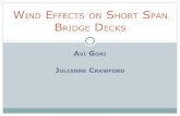 Bridge Engineering and Extreme Events: Wind effects on bridge decks