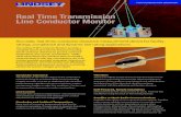 Real time transmission line conductor monitor