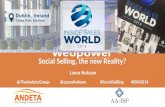 Social Selling, the new reality? Inside Sales World Dublin 2016 AAISP