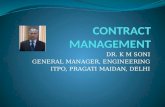 Contract Management in Civil Engineering Works