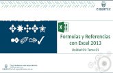 Semana 01 - Fórmulas y Referencias con Microsoft Excel 2013