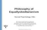Philosophy of Equallyokedtarianism - Social Psychology 700x- Liberal Arts & Humanities