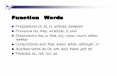 Function Words