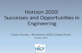 Horizon 2020 | Successes & opportunities in engineering | Ciarán Prunty