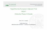 Hyperthermia European Adjuvant Trial “HEAT” Klinische Phase III ...