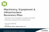 Machinery, Equipment & Infrastructure Business Plan