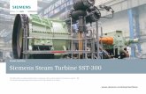 Siemens Steam Turbine SST-300