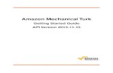 Amazon Mechanical Turk Getting Started Guide