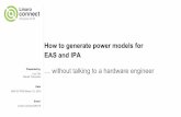 BKK16-TR08 How to generate power models for EAS and IPA