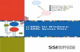 LISREL for Windows: LISREL Syntax Files