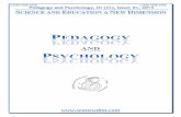 SCIENCE and EDUCATION a NEW DIMENSION PEDAGOGY and PSYCHOLOGY Issue 61