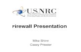 Firewall Demonstration and Presentation