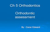 Ch5 orthodontic assessment  Dentistry