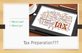 Tax preparation e c5