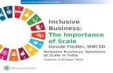 Inclusive Business - The Importance of Scale