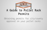 A Guide to Pallet Rack Permits