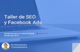 Taller de Seo y Facebook Ads