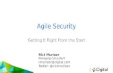 Agile security - Getting it right from the start