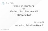 Close Encounters of Modern Architecture 1 - CDN and JWT
